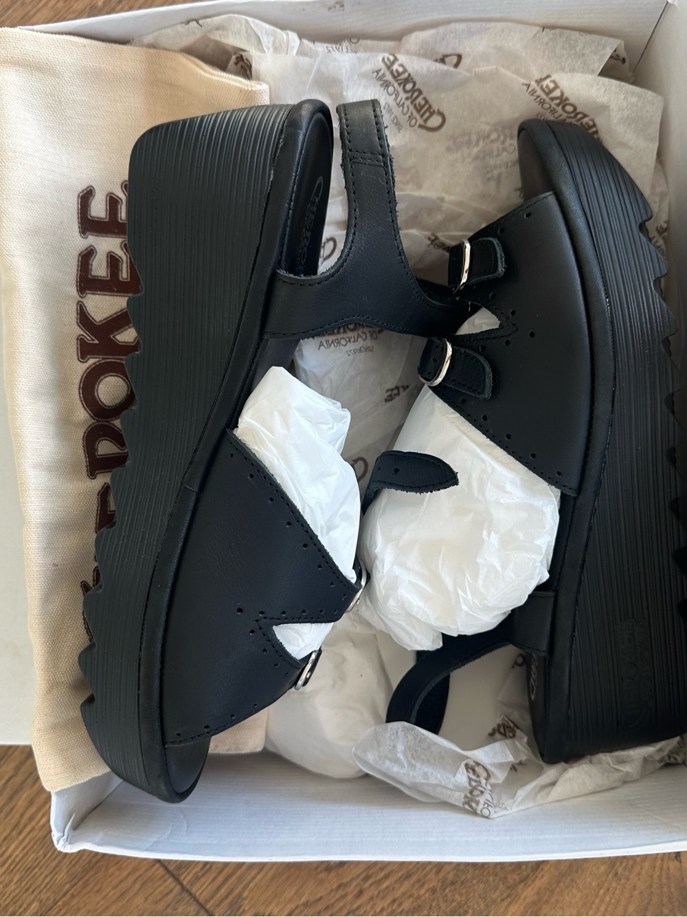 Cherokee Of California Stevie Mid Beep Black US 10 brand new - Picture 10 of 14